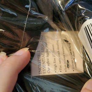 Victoria's Secret Black High Rise Leggings, Size 12